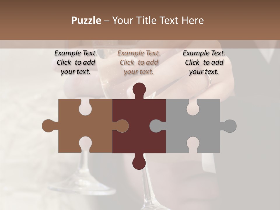 Celebration Lady Holiday PowerPoint Template