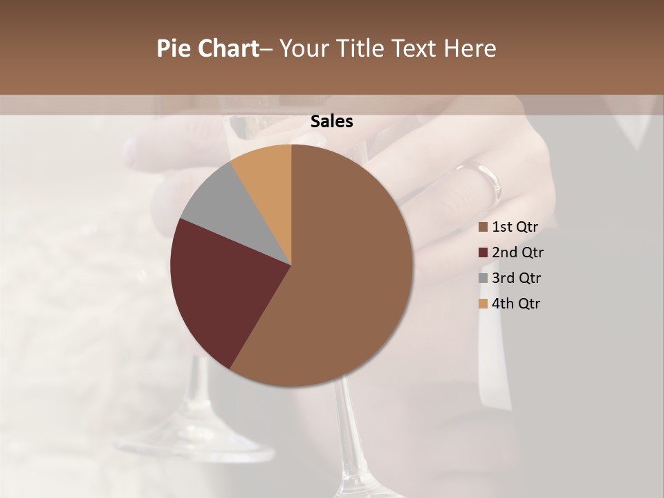 Celebration Lady Holiday PowerPoint Template