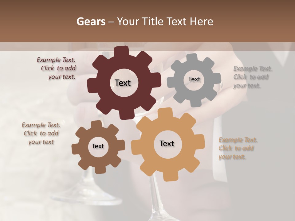 Celebration Lady Holiday PowerPoint Template