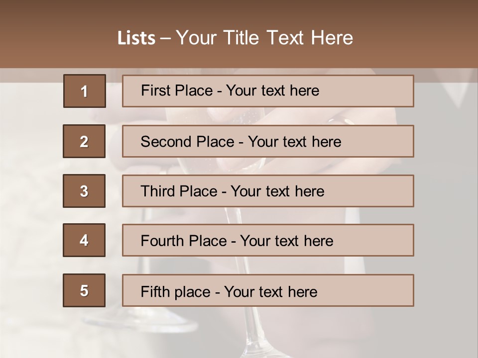 Celebration Lady Holiday PowerPoint Template