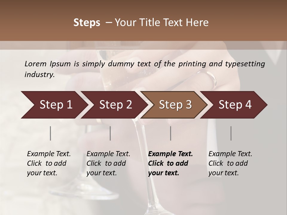 Celebration Lady Holiday PowerPoint Template