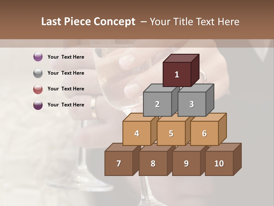 Celebration Lady Holiday PowerPoint Template