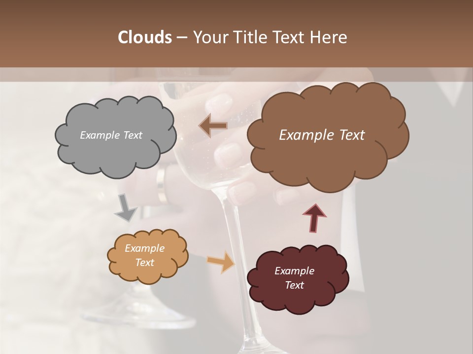 Celebration Lady Holiday PowerPoint Template