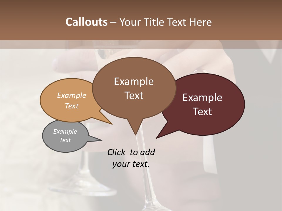 Celebration Lady Holiday PowerPoint Template