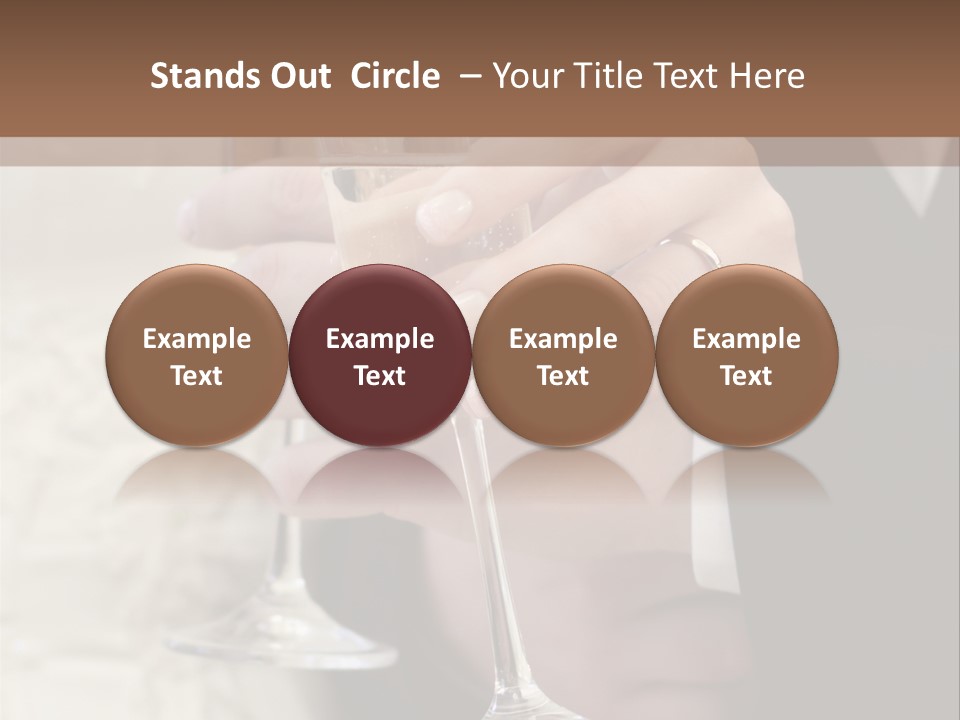 Celebration Lady Holiday PowerPoint Template