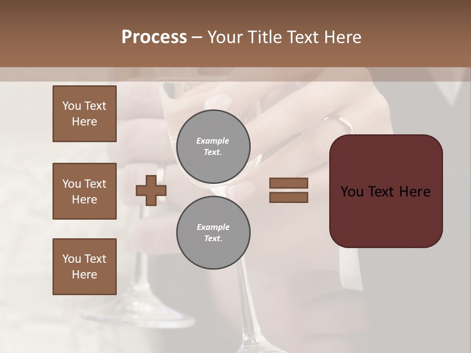 Celebration Lady Holiday PowerPoint Template