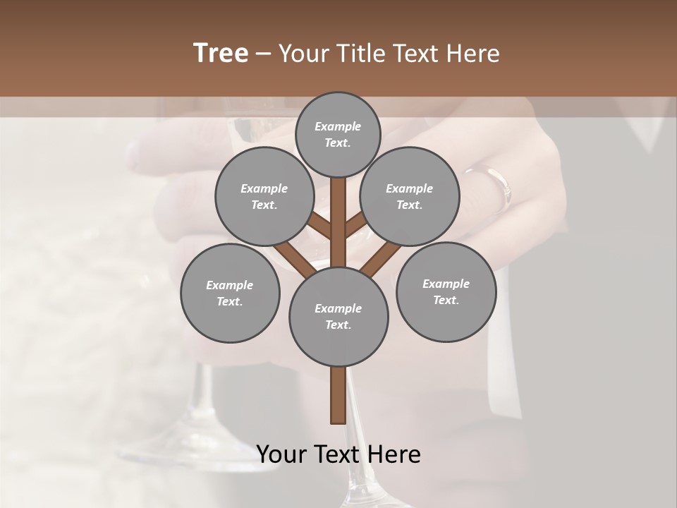 Celebration Lady Holiday PowerPoint Template