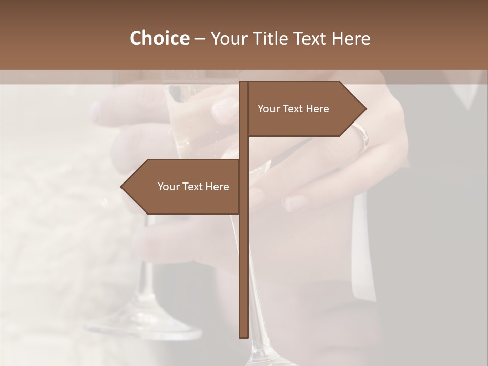 Celebration Lady Holiday PowerPoint Template