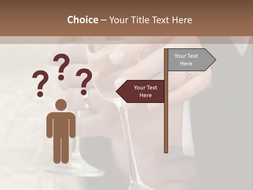 Celebration Lady Holiday PowerPoint Template