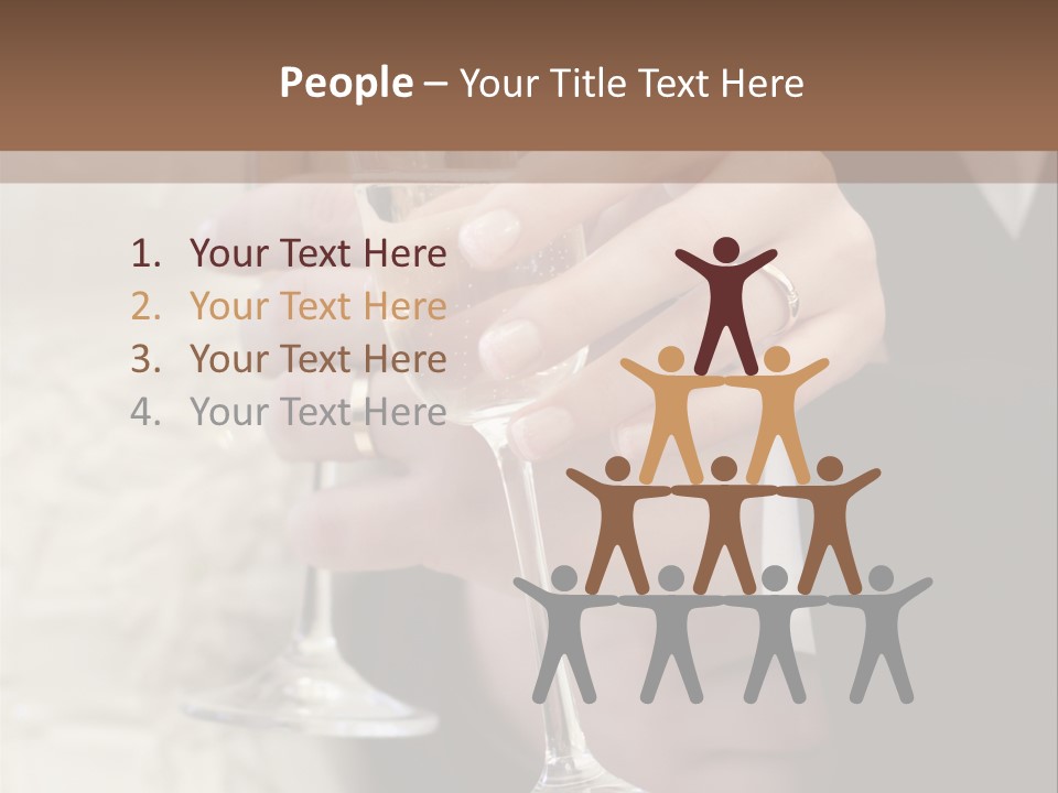 Celebration Lady Holiday PowerPoint Template