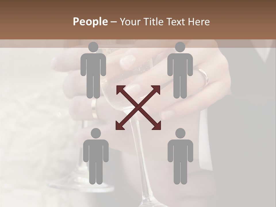 Celebration Lady Holiday PowerPoint Template