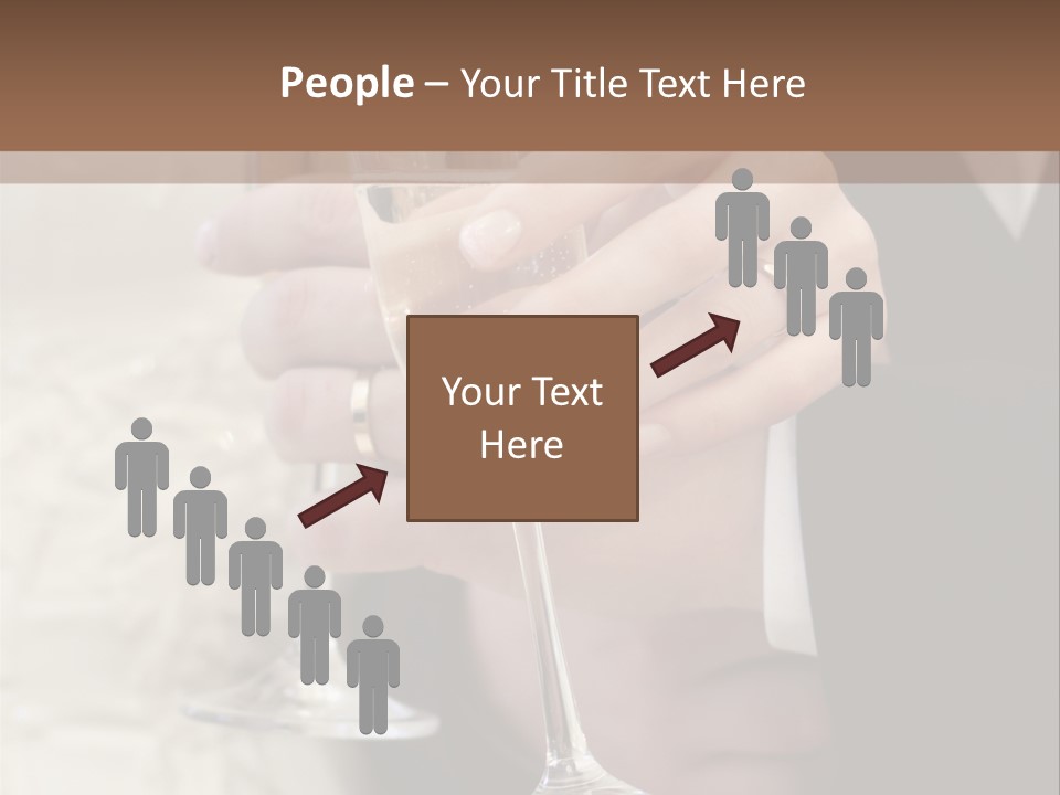 Celebration Lady Holiday PowerPoint Template