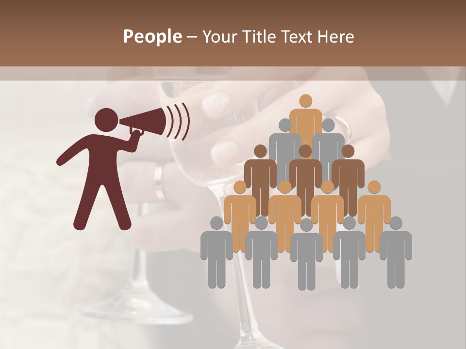 Celebration Lady Holiday PowerPoint Template