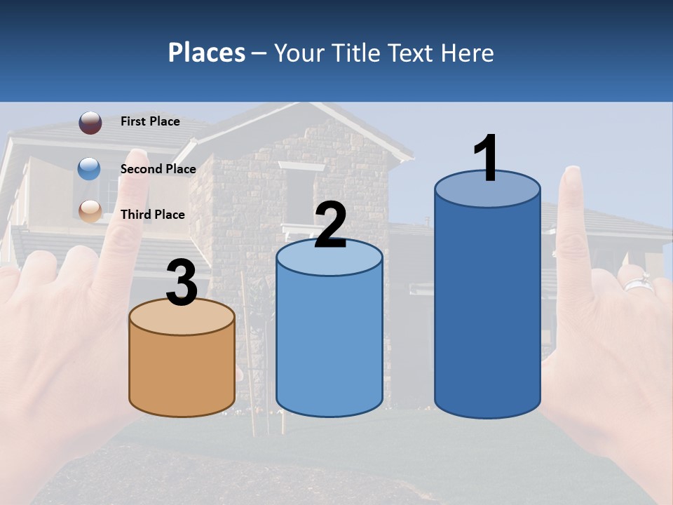 Relocation Symbolic House PowerPoint Template