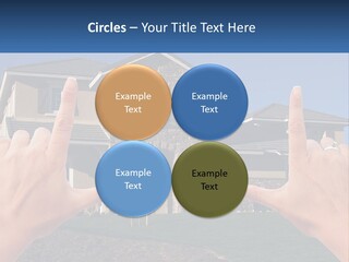Relocation Symbolic House PowerPoint Template
