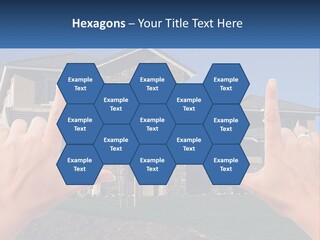 Relocation Symbolic House PowerPoint Template