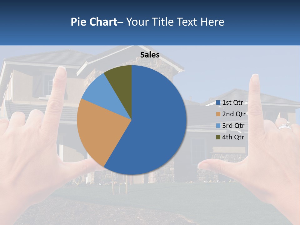 Relocation Symbolic House PowerPoint Template