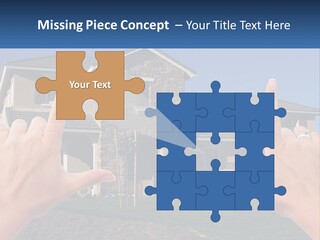 Relocation Symbolic House PowerPoint Template