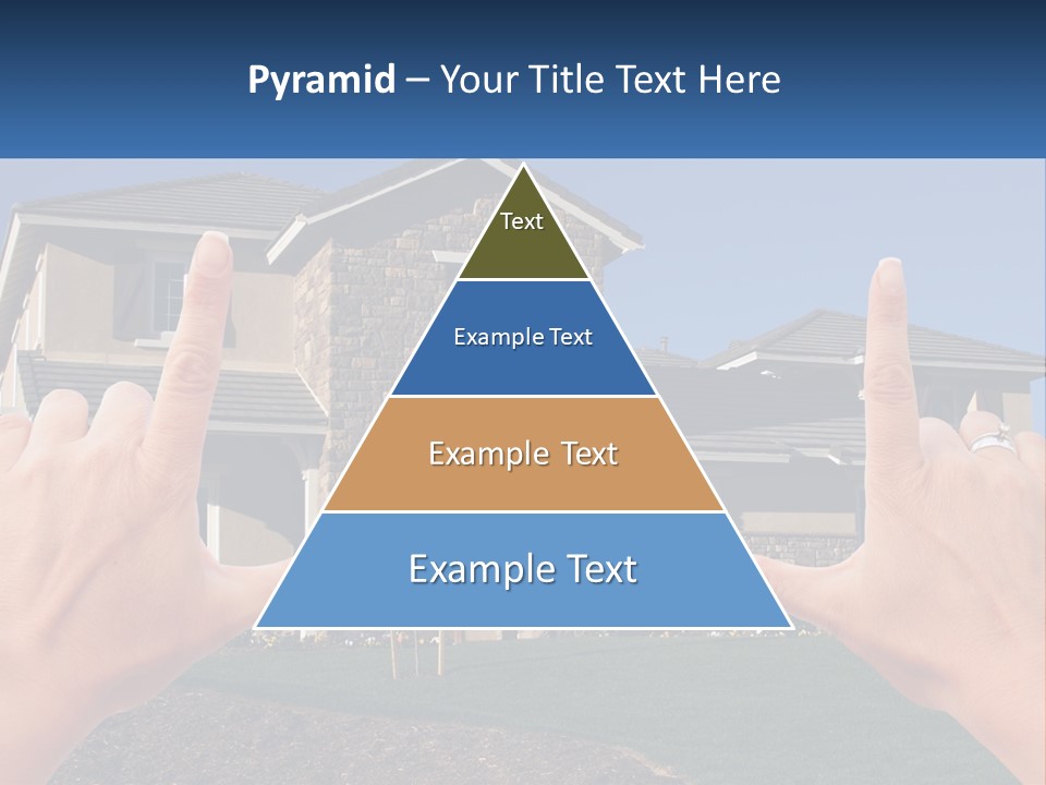 Relocation Symbolic House PowerPoint Template