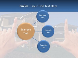 Relocation Symbolic House PowerPoint Template