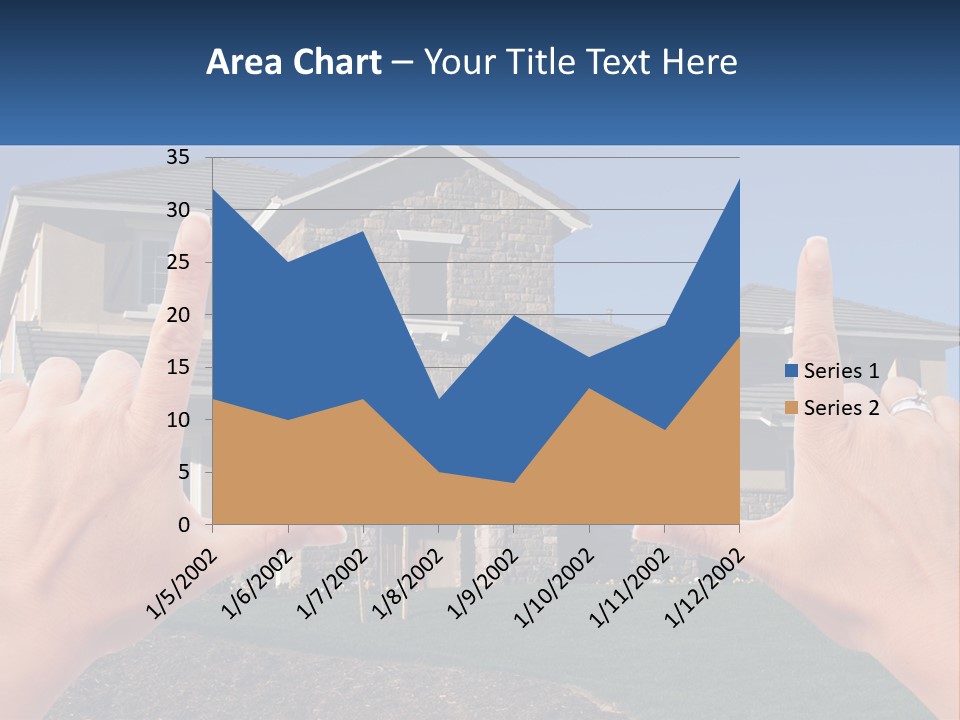 Relocation Symbolic House PowerPoint Template