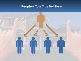 Relocation Symbolic House PowerPoint Template