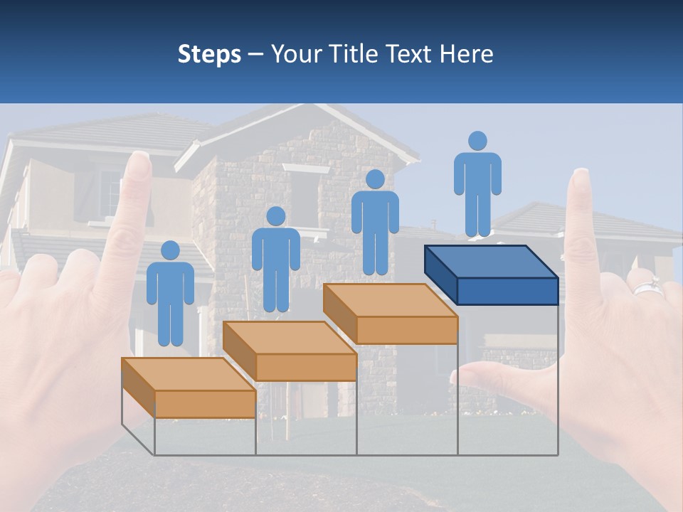 Relocation Symbolic House PowerPoint Template