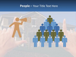 Relocation Symbolic House PowerPoint Template