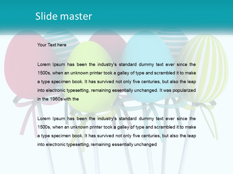 Animal Born Painted PowerPoint Template