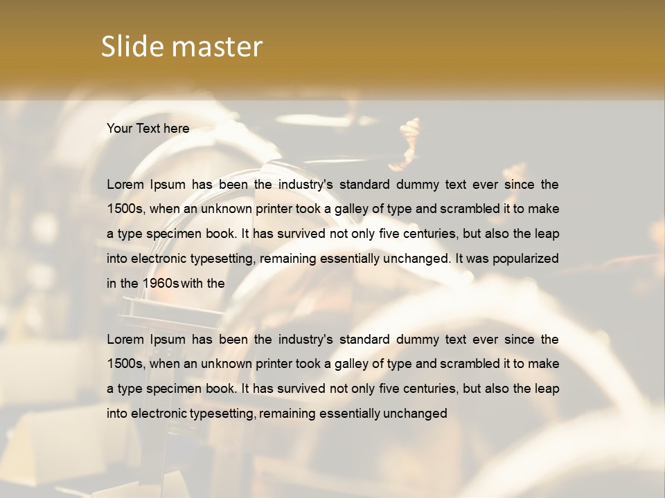 Stylish Polished Luxury PowerPoint Template