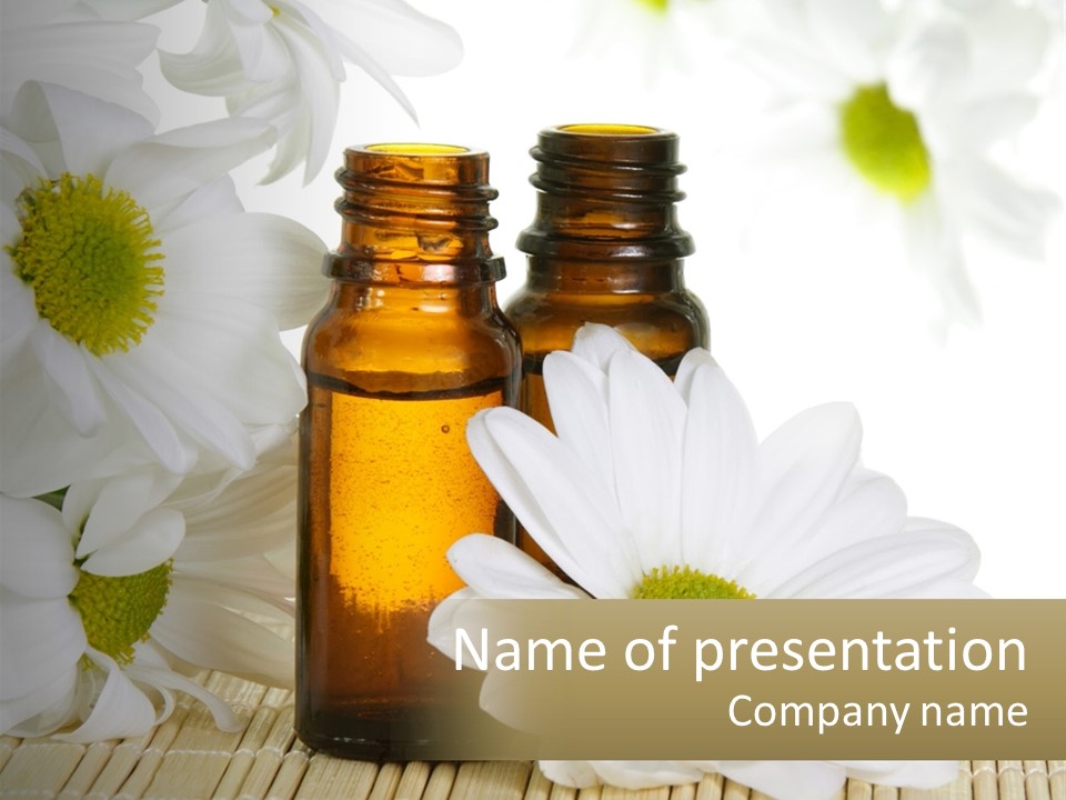 Therapy Aromatic Essential PowerPoint Template