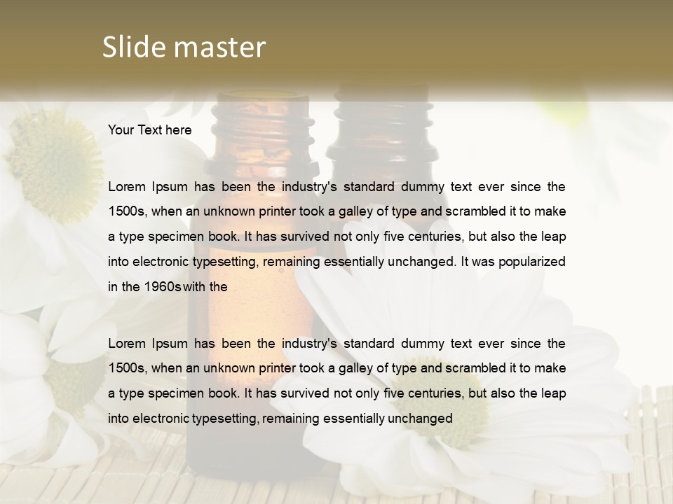 Therapy Aromatic Essential PowerPoint Template