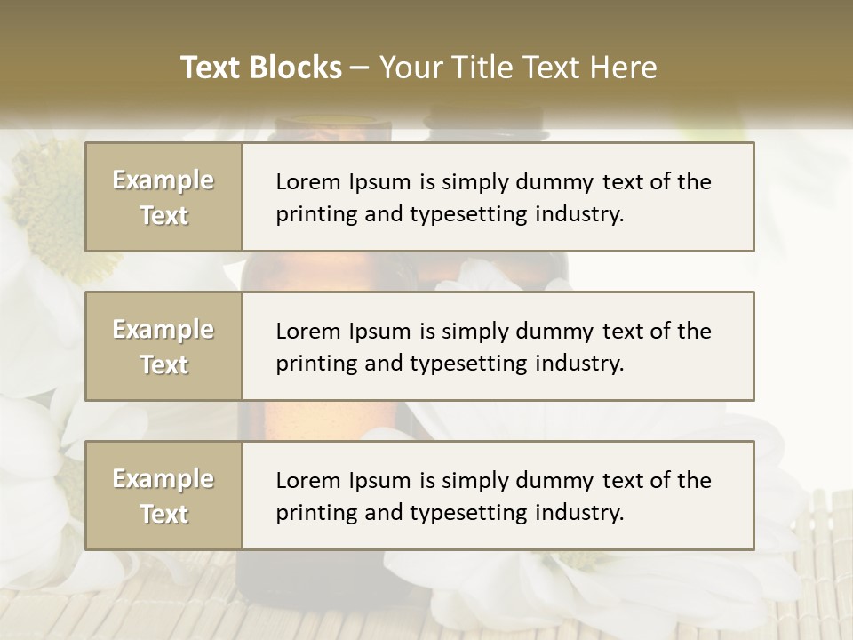 Therapy Aromatic Essential PowerPoint Template