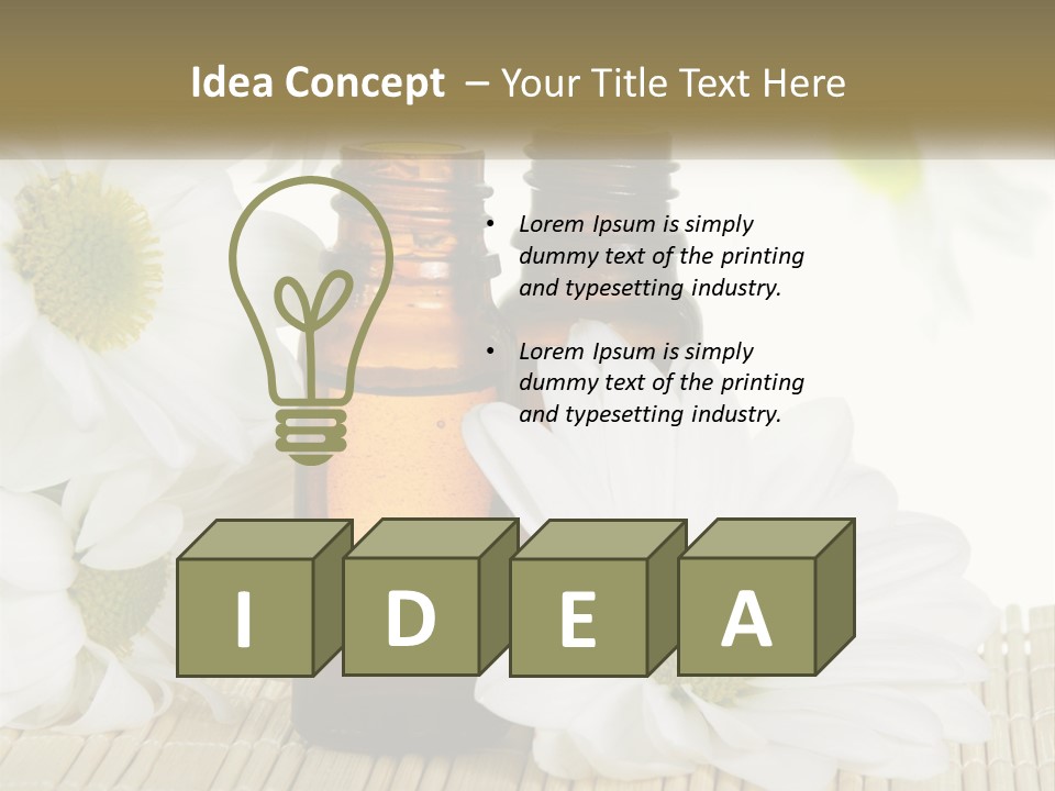 Therapy Aromatic Essential PowerPoint Template