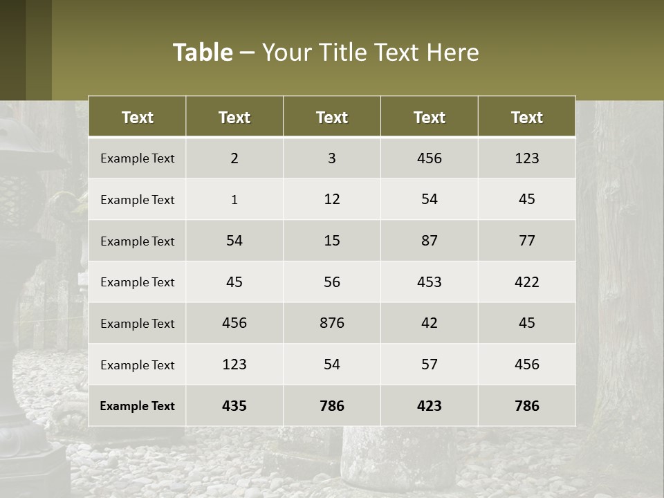 Light Japanese Asian PowerPoint Template