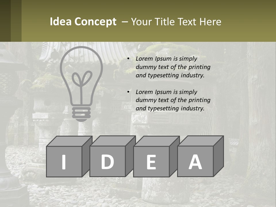 Light Japanese Asian PowerPoint Template