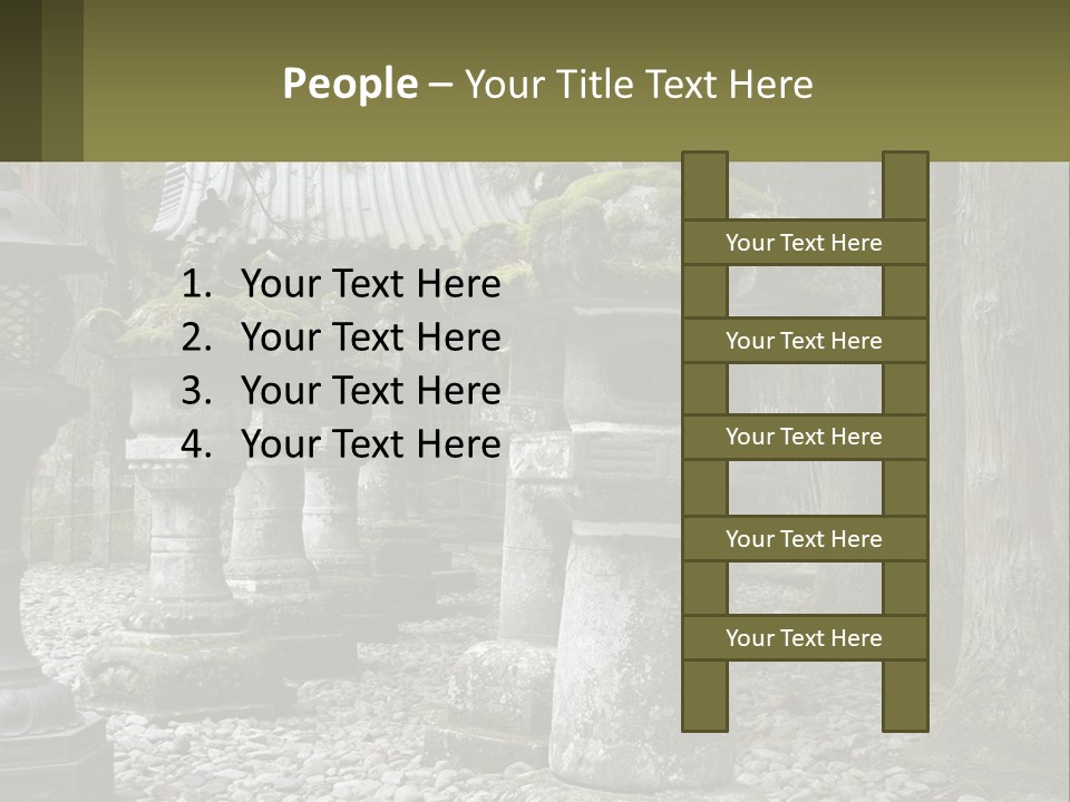 Light Japanese Asian PowerPoint Template