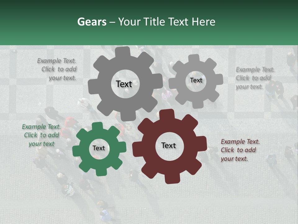 Journey Many Tourist PowerPoint Template