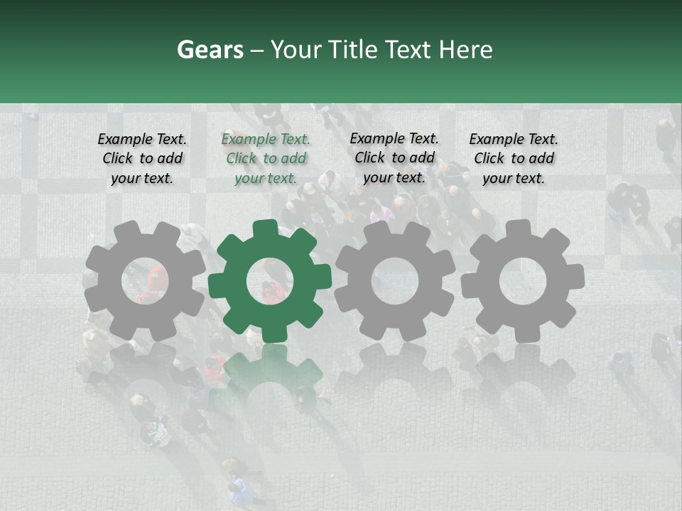 Journey Many Tourist PowerPoint Template