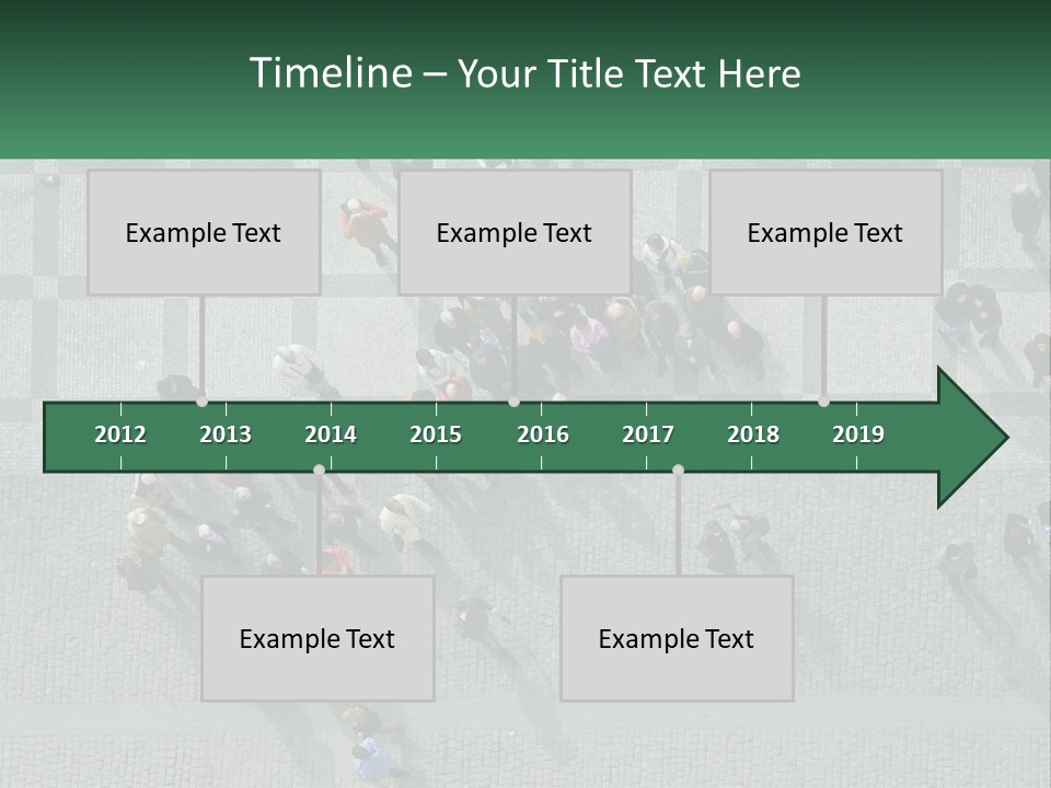 Journey Many Tourist PowerPoint Template