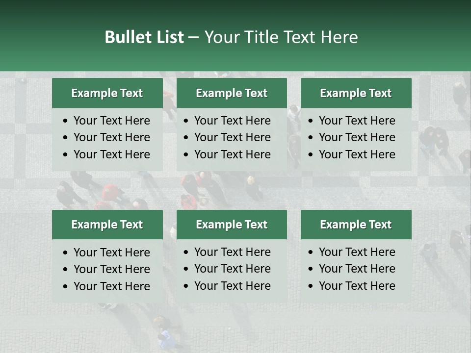 Journey Many Tourist PowerPoint Template