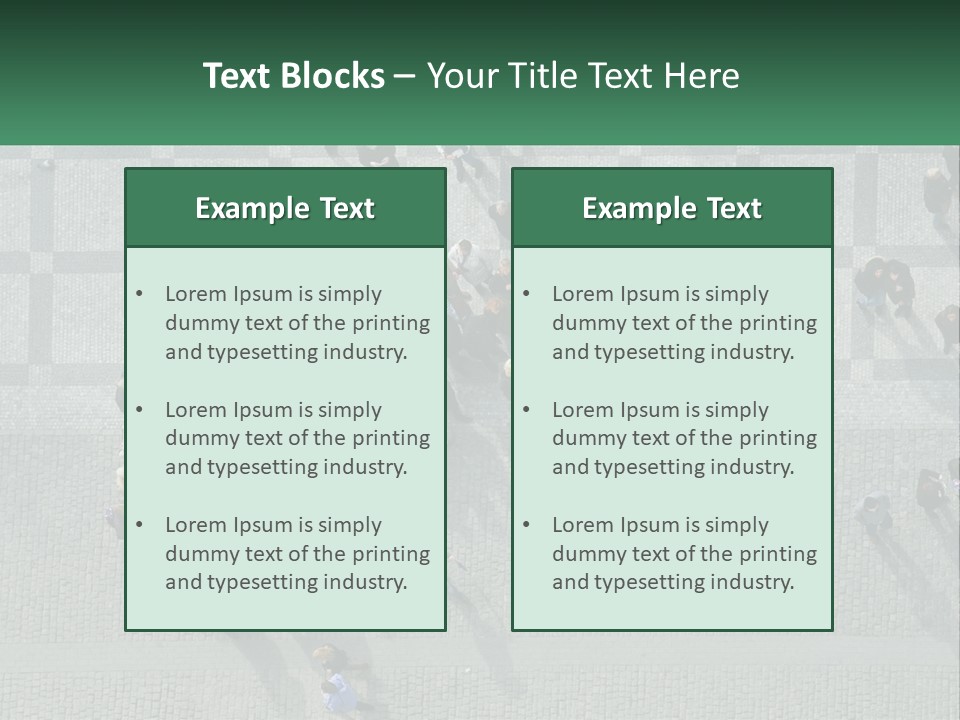 Journey Many Tourist PowerPoint Template