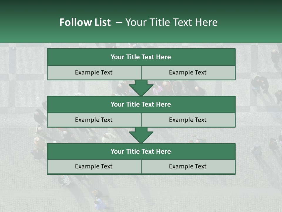 Journey Many Tourist PowerPoint Template
