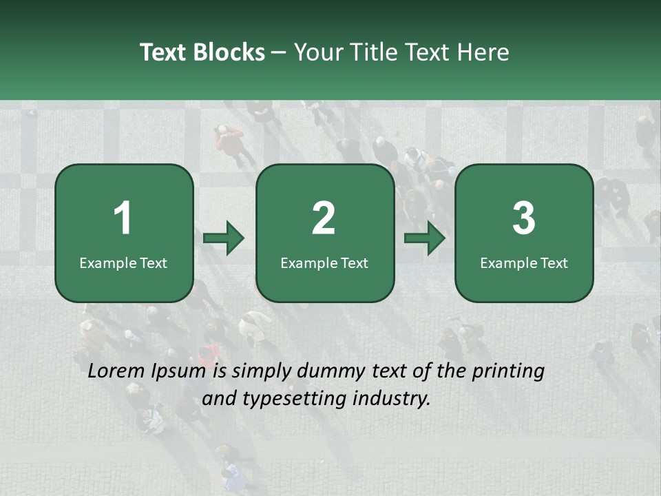 Journey Many Tourist PowerPoint Template