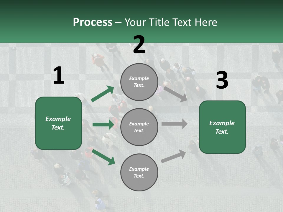 Journey Many Tourist PowerPoint Template