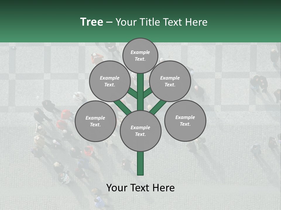 Journey Many Tourist PowerPoint Template