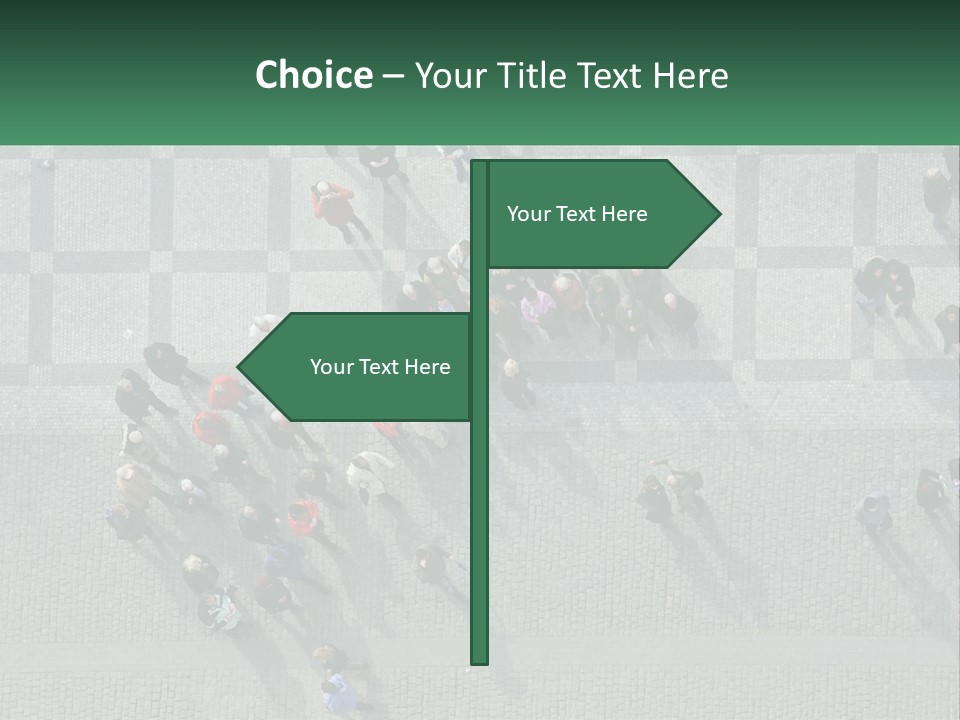Journey Many Tourist PowerPoint Template