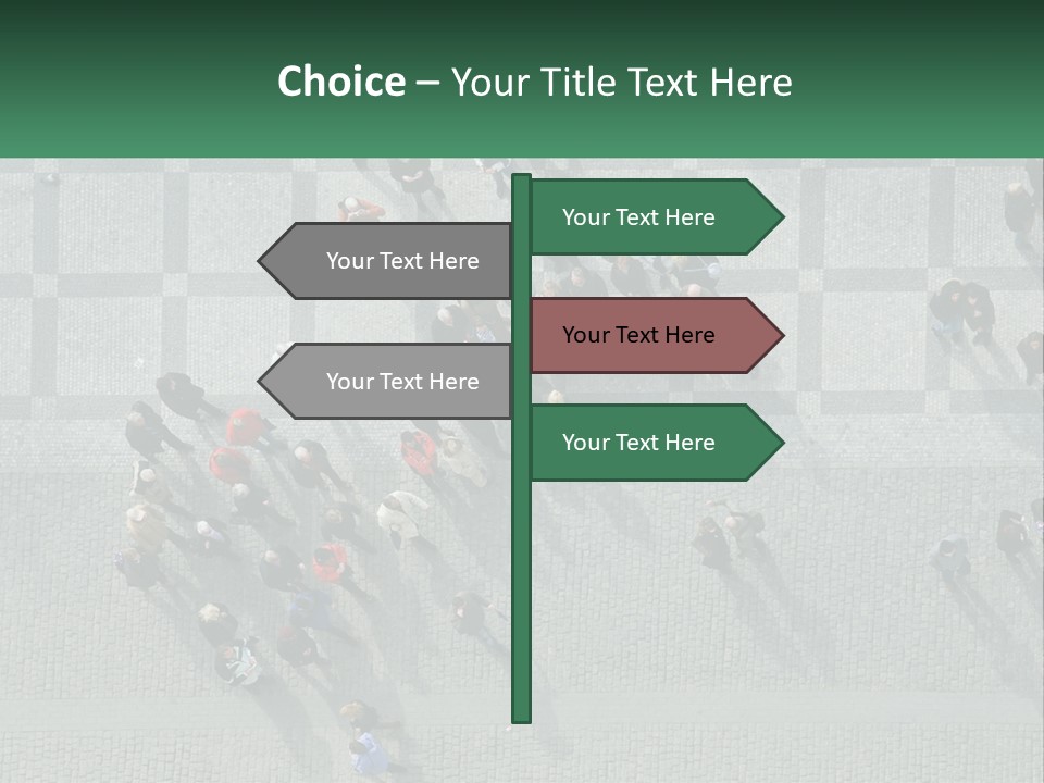 Journey Many Tourist PowerPoint Template