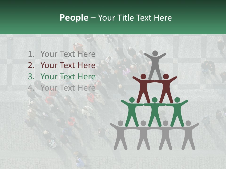 Journey Many Tourist PowerPoint Template