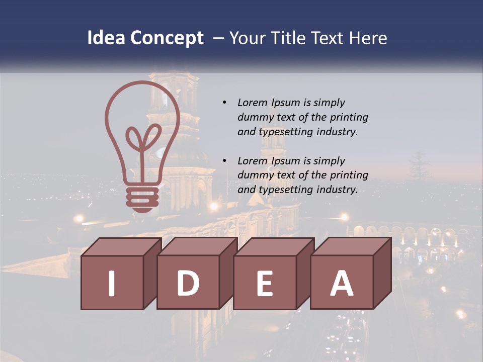 Trip Inca Colonial PowerPoint Template